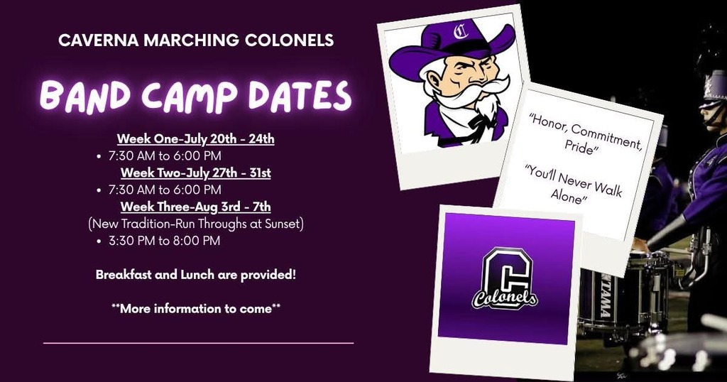 Band Camp Information 