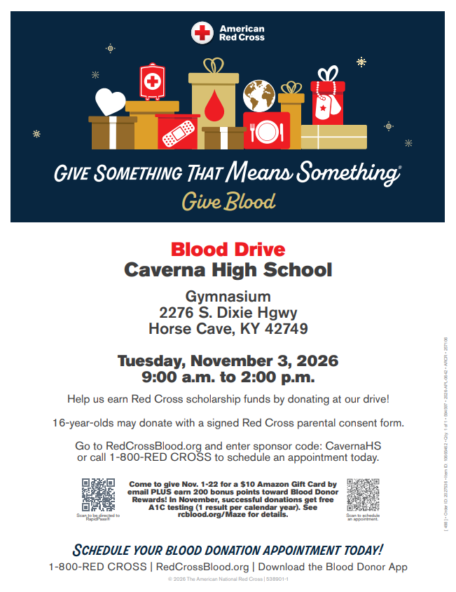 Blood Drive Flyer