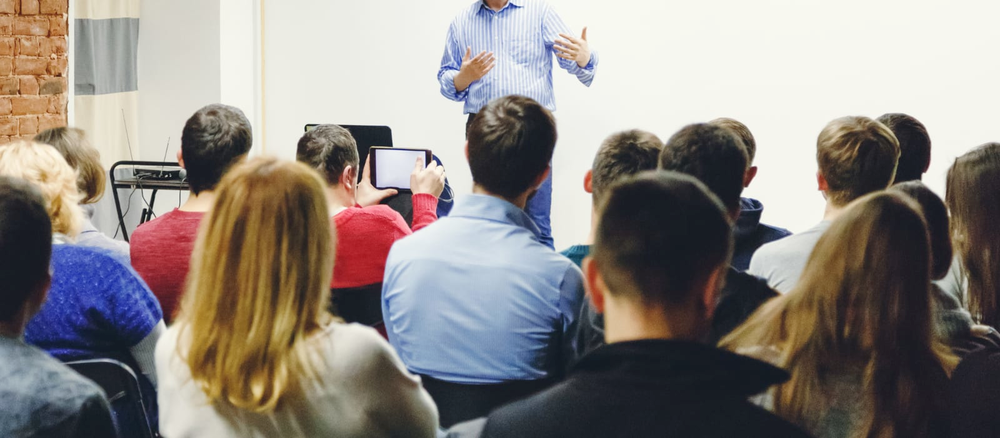 Members attend a  Budget Bootcamp