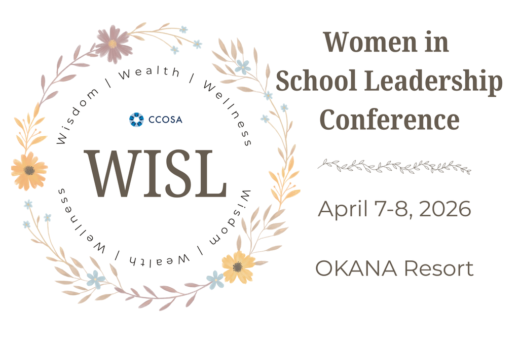 Women in School Leadership Conference is April 7-8, 2026 at OKANA Resort
