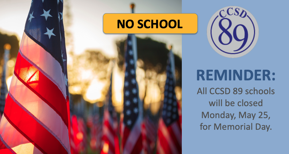 Memorial Day no school