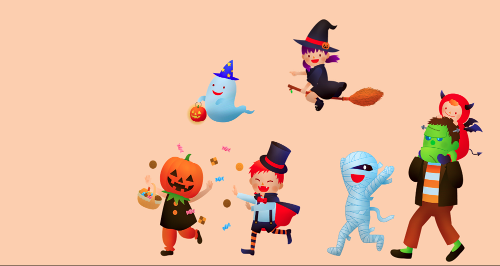 Halloween characters