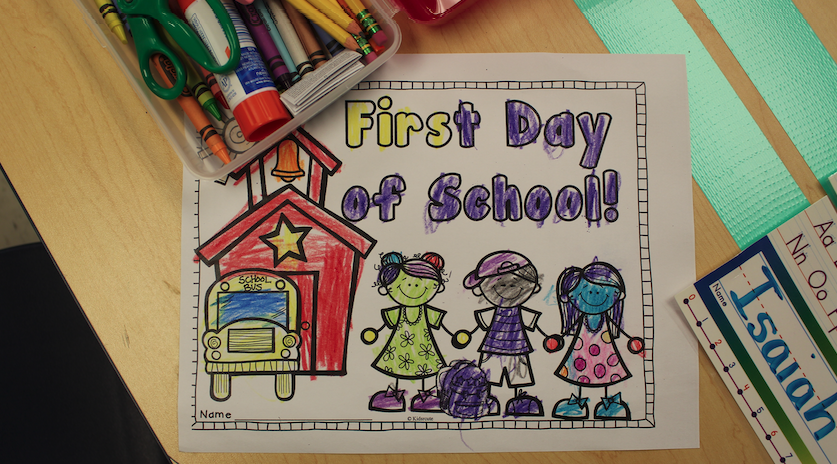 First day of school