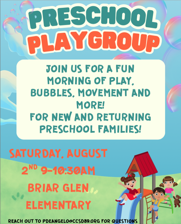 Preschool playgroup
