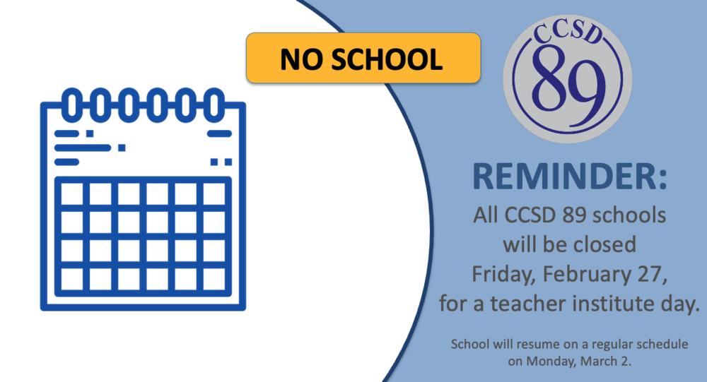 No school Feb 27