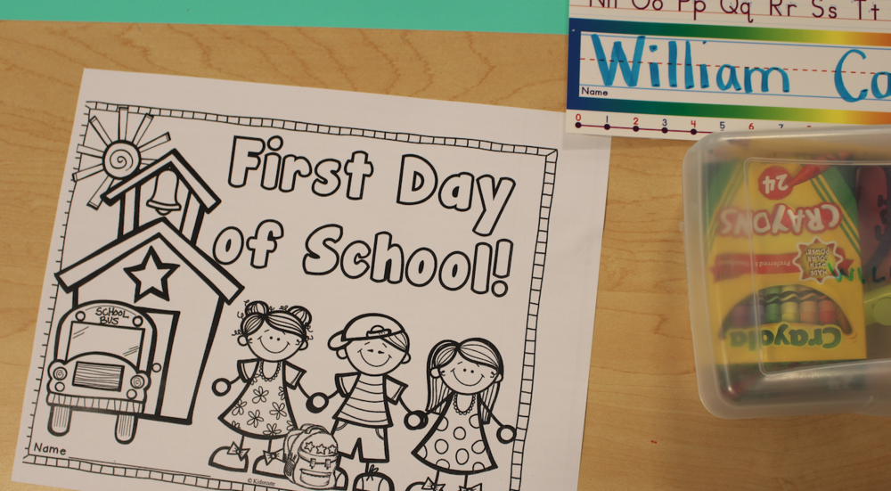 First day of school