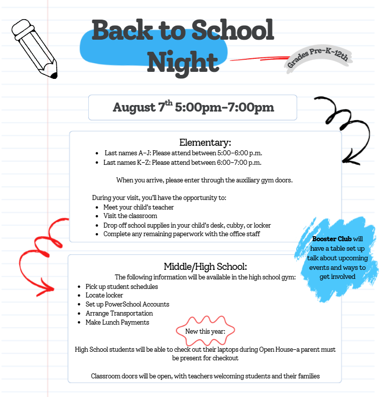 back to school night