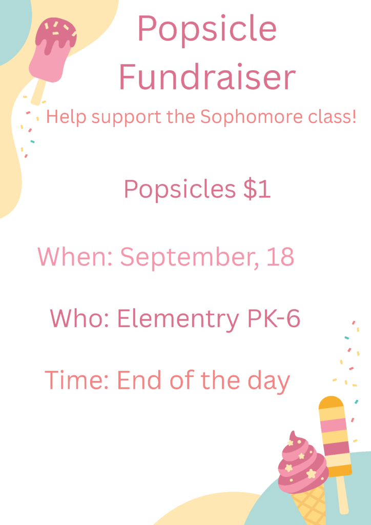 Popsicle fundraiser 2026