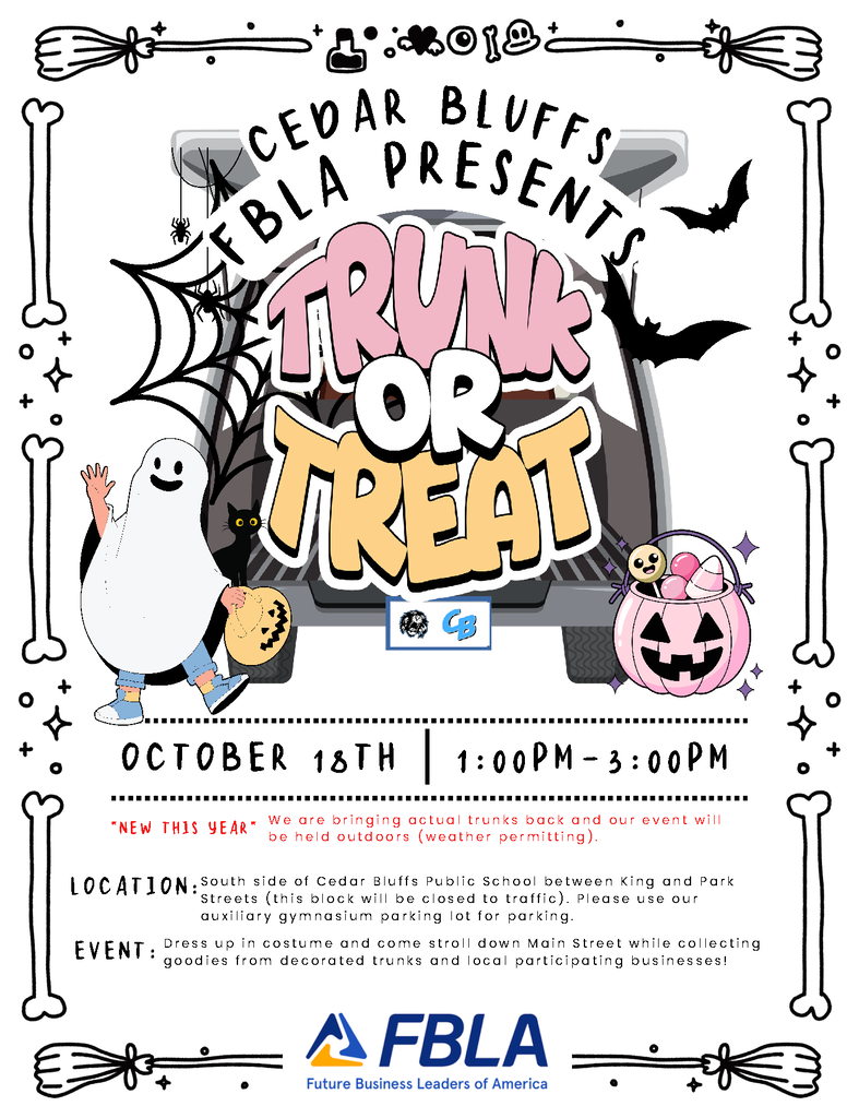 Trunk or Treat 2026 Flyer