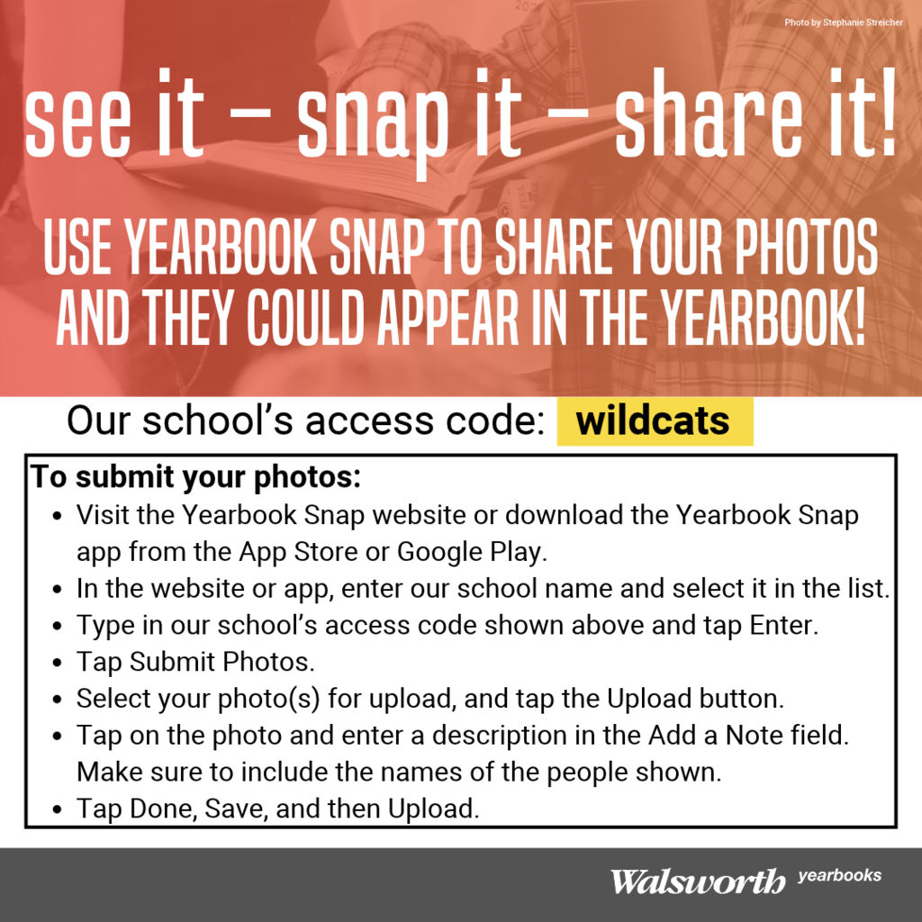 Yearbook Snap flyer