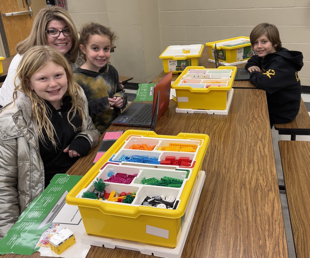 students and legos