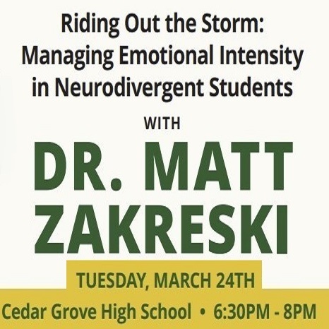 Riding Out the Storm: Managing Emotional Intensity in Neurodivergent Students