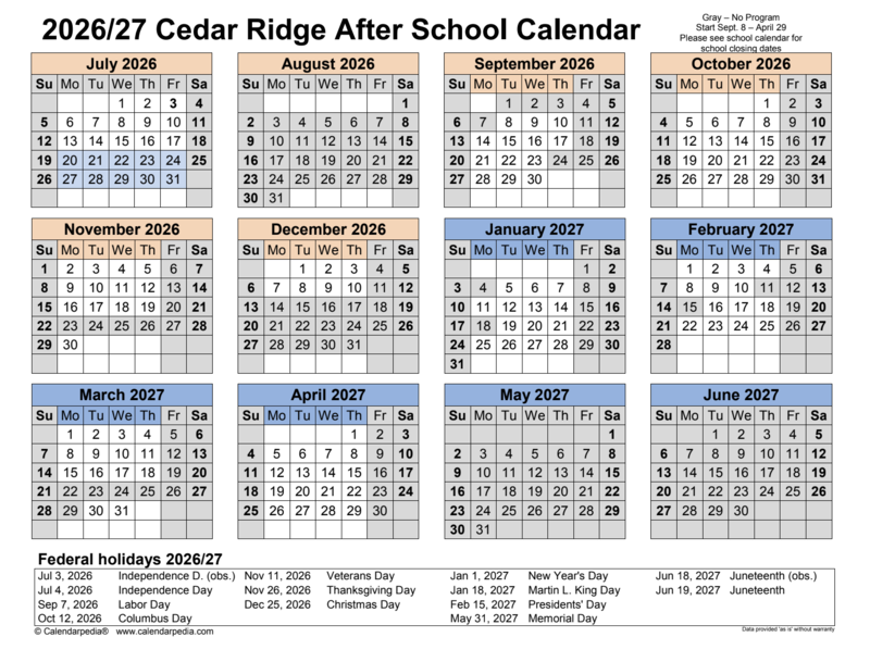 calendar