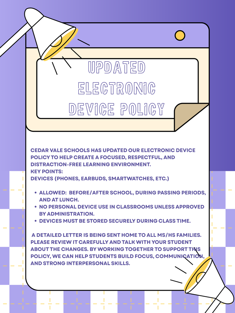 Electronic Device Policy