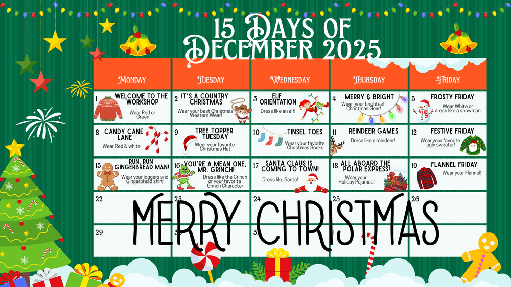15 Days of December 2025