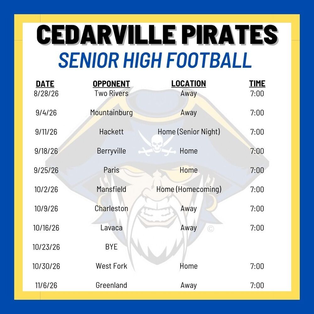 Sr. High Football
