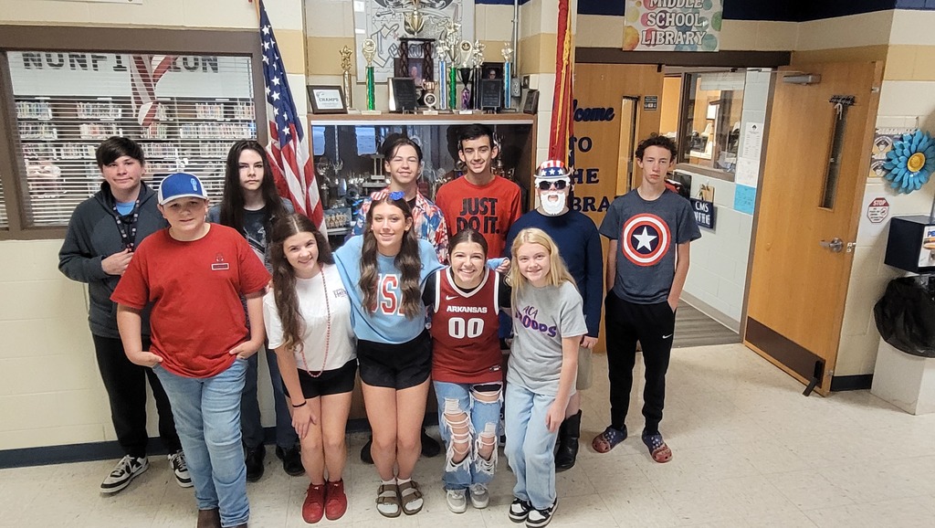 Red, White, & Blue Day (8th Grade)