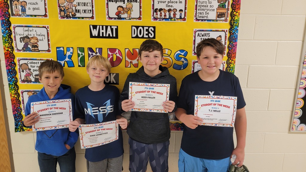 Students of the Week 10/10/25