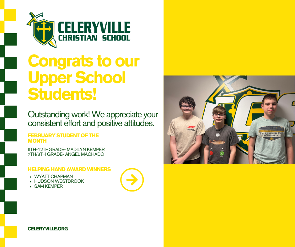 Upper School Award Winners