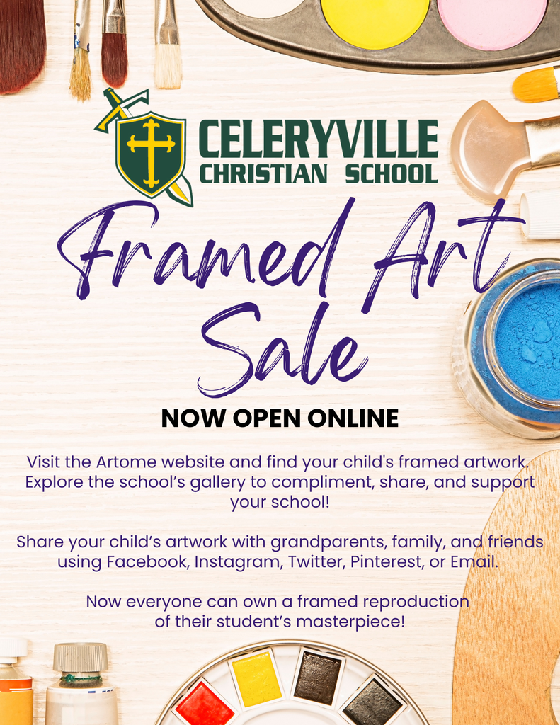 Framed Art Sale Flyer