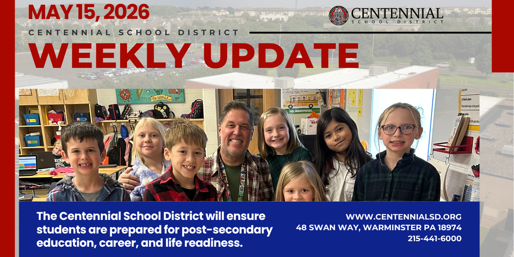CSD Weekly Update: May 15, 2026