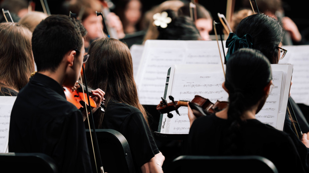 Students from all over Bucks County join together to perform in the Bucks County Music Educators Association Music Festival
