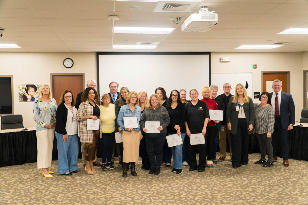 Serving Up Thanks: Food Service Team Honored at Board Meeting