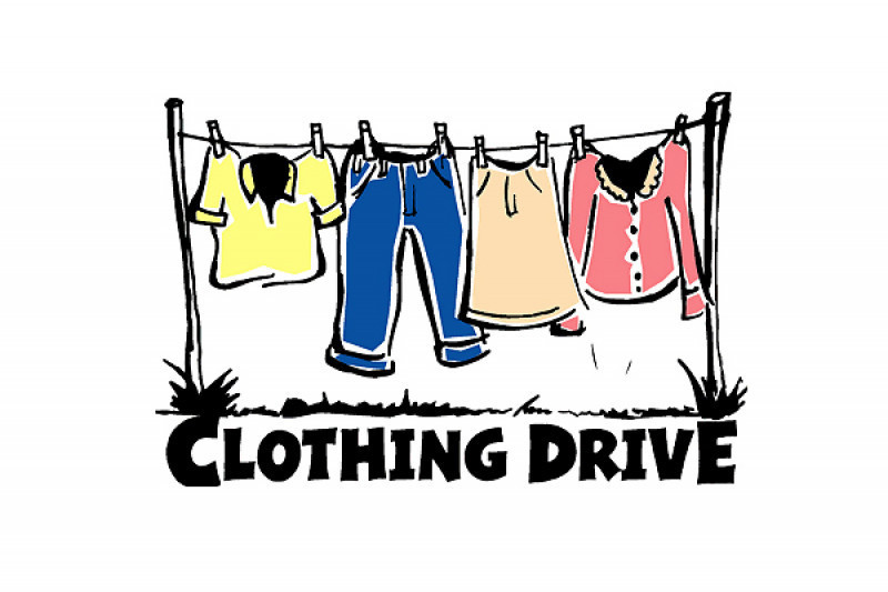 Clothes on a line