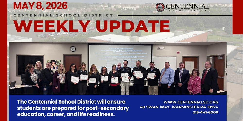 CSD Weekly Update - May 9, 2026