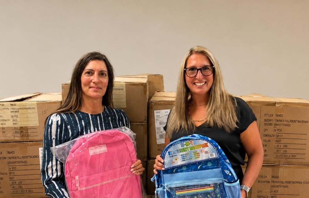 300 Reasons to Smile: Backpack Donation Brings Big Cheer to McDonald Elementary!