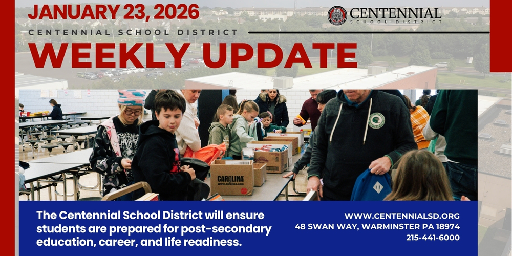 CSD Weekly Update - January 23, 2026