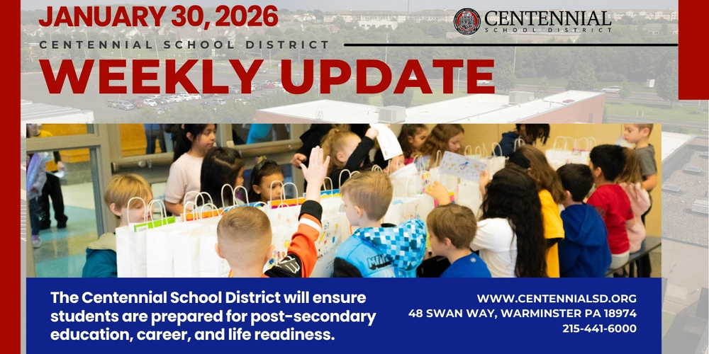 CSD Weekly Update: January 30, 2026 Graphic