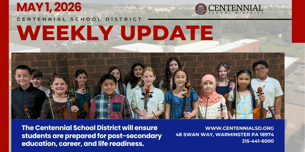 CSD Weekly Update: May 1, 2026