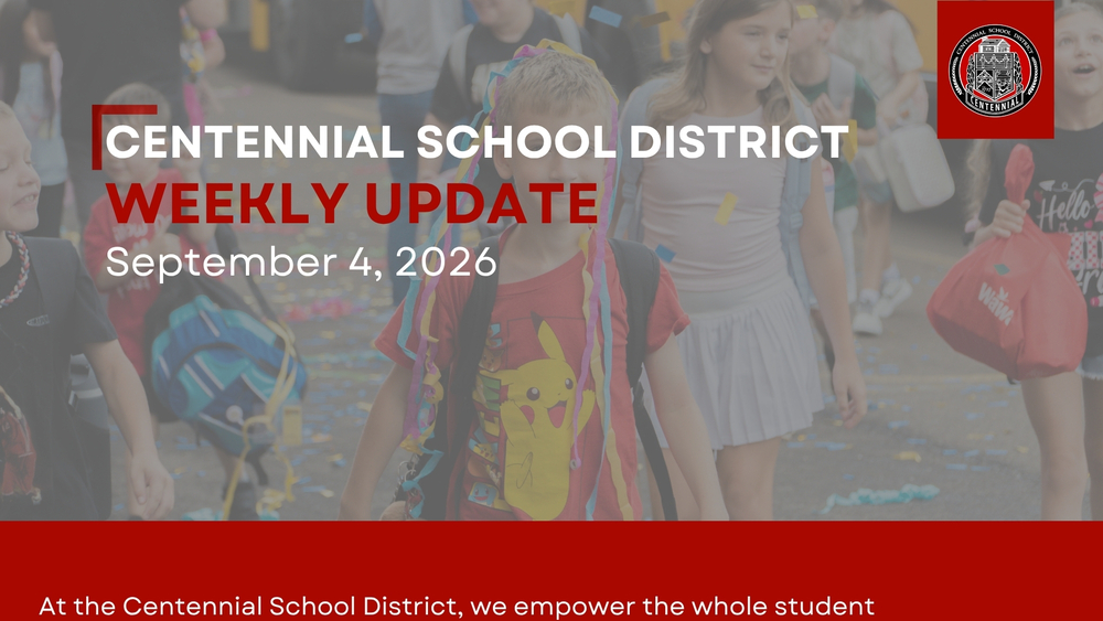 CSD Weekly Update - September 4, 2026