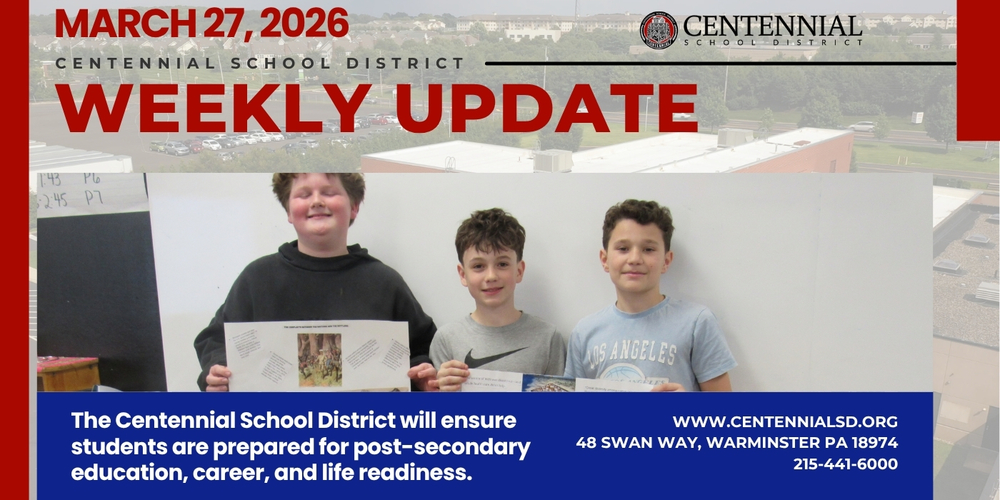 CSD Weekly Update: March 27, 2026