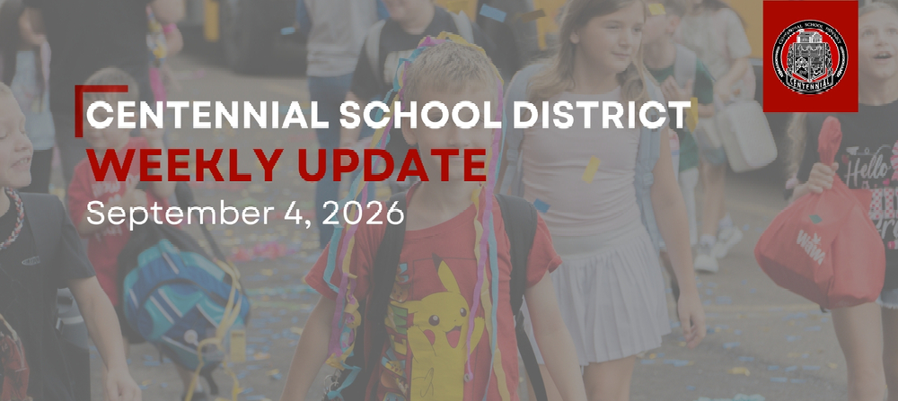 CSD Weekly Update - September 4, 2026