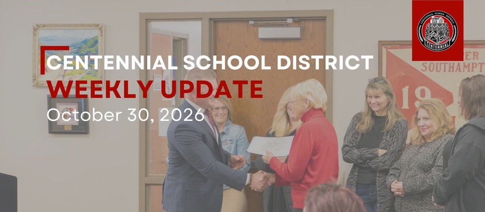 CSD Weekly Update: October 30, 2026