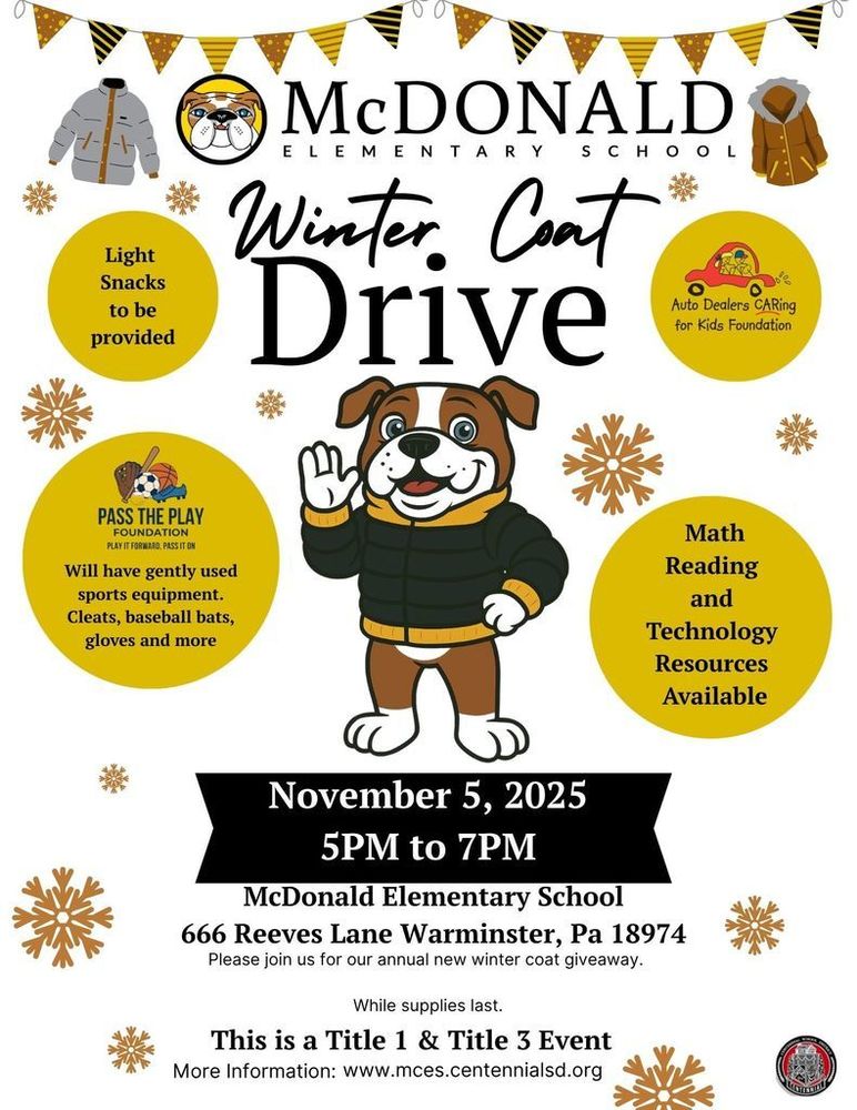 McDonald Winter Coat Drive