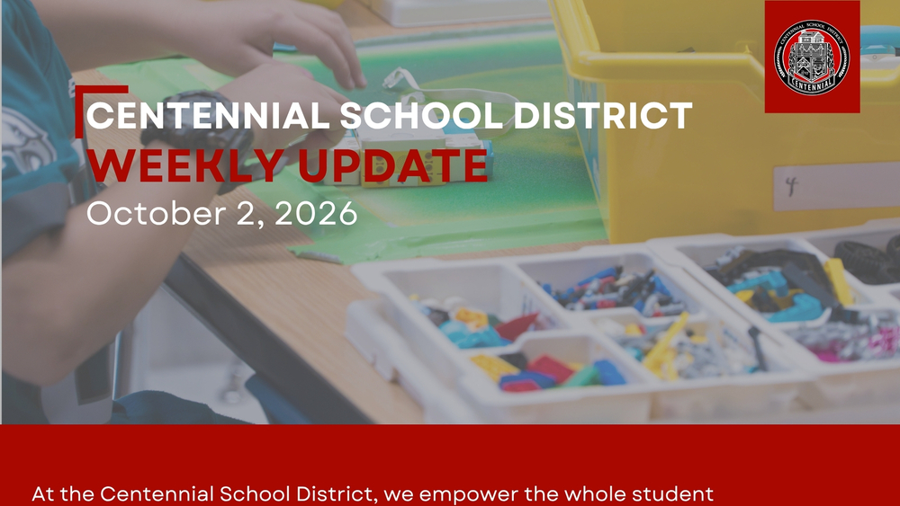CSD Weekly Update: October 2, 2026