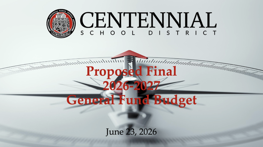 School District Budget 2026 - 2027