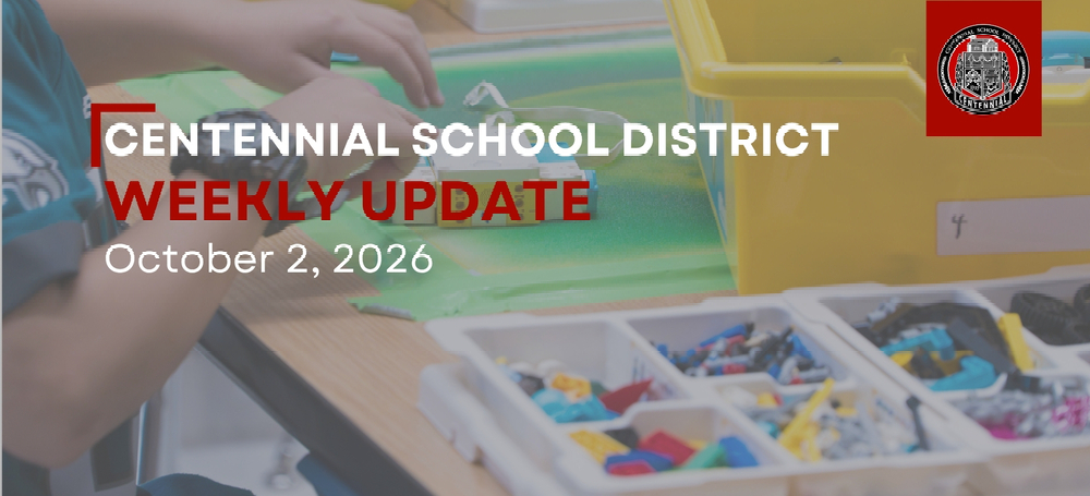 CSD Weekly Update: October 2, 2026