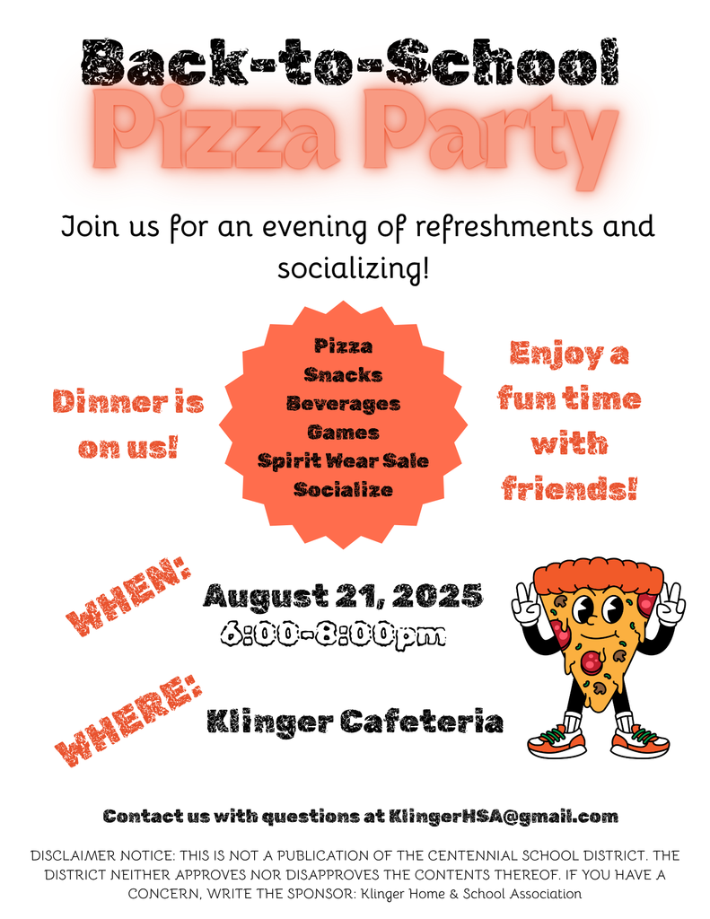 hsa pizza party