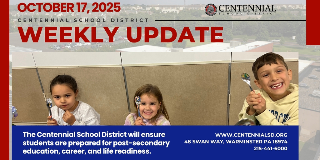 Cover for CSD Weekly Update October 17, 2025