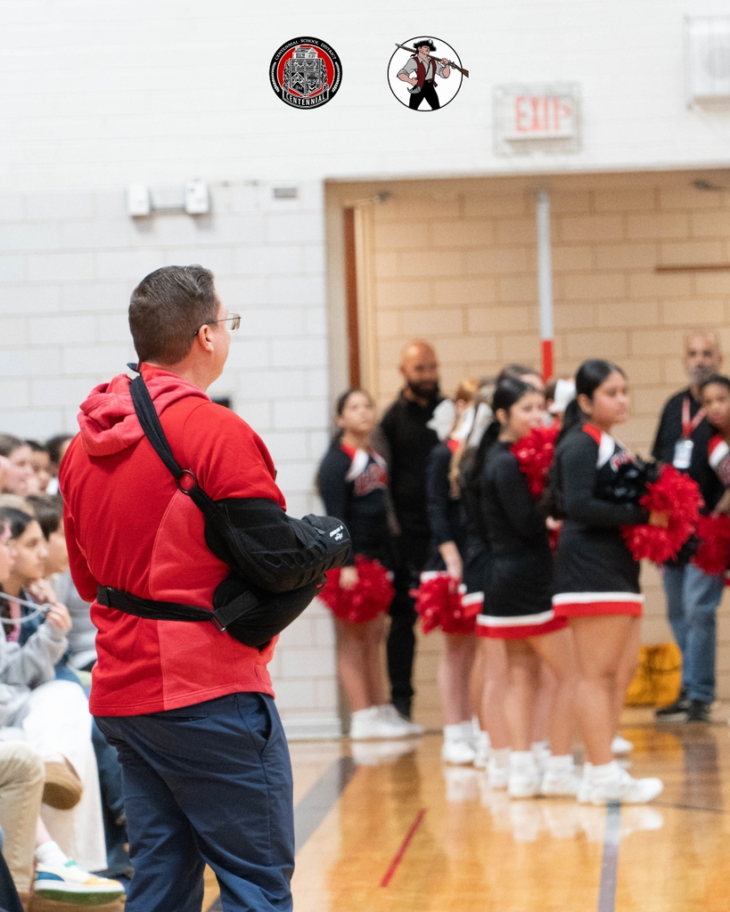 Photos of students nd teachers at Log College's Fall Pep Rally