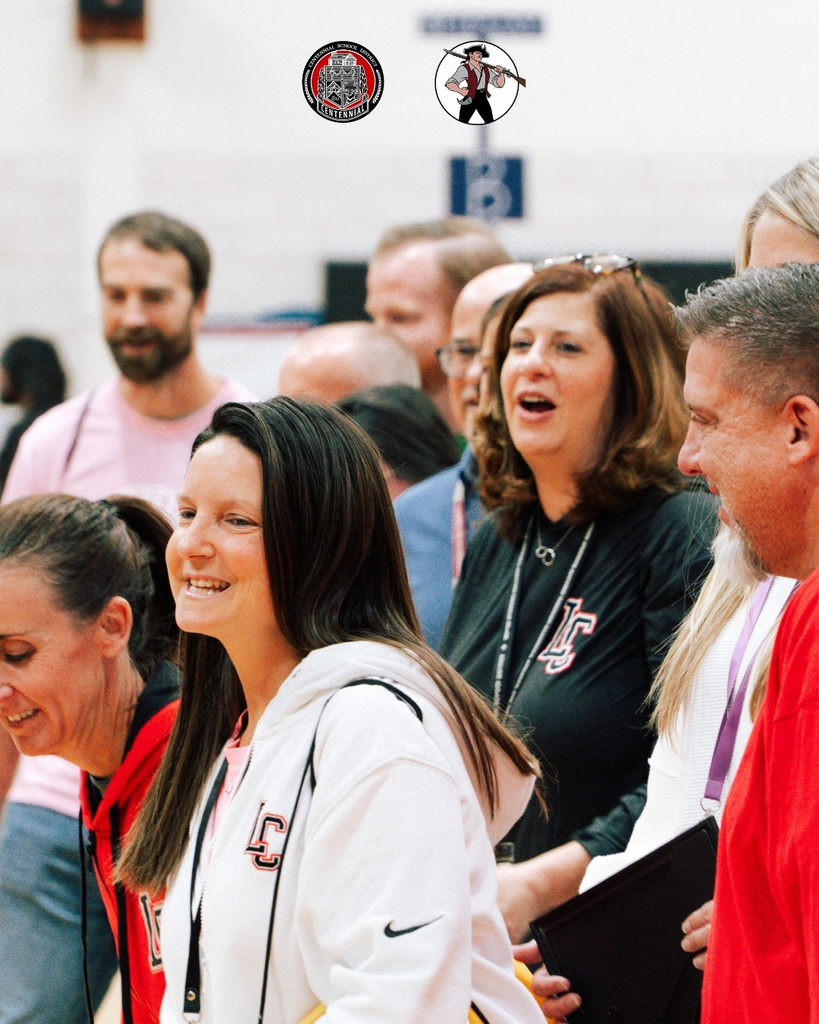 Photos of students nd teachers at Log College's Fall Pep Rally