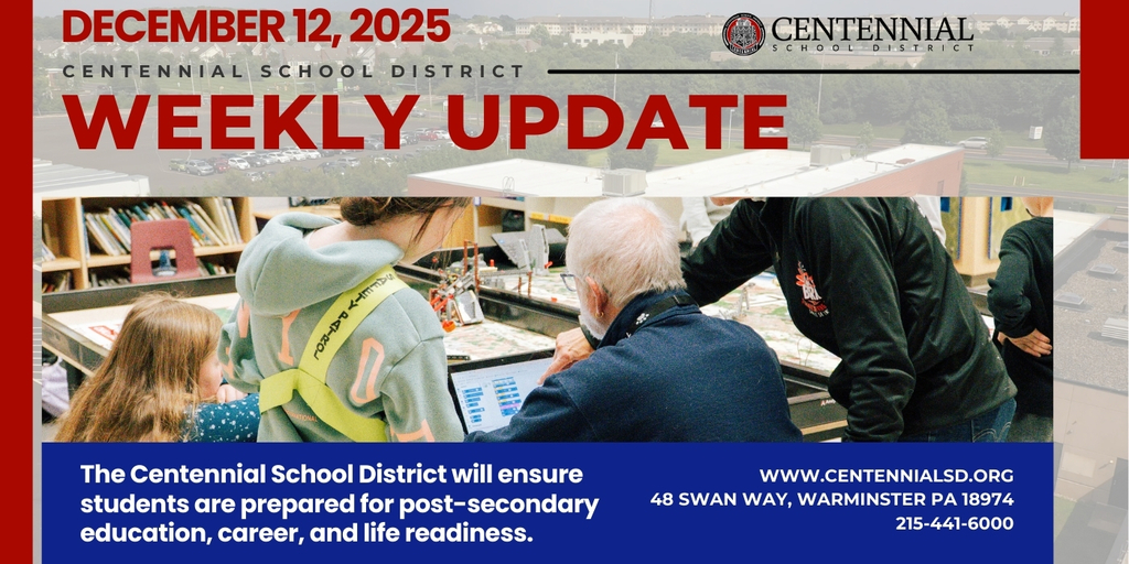 CSD Weekly Update: December 12, 2025 Cover Graphic