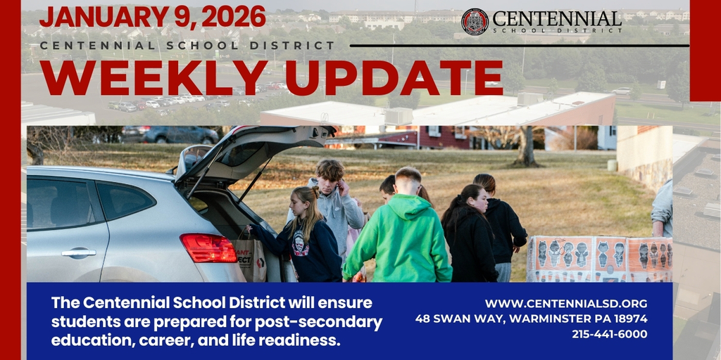 CSD Weekly Update - January 9, 2026