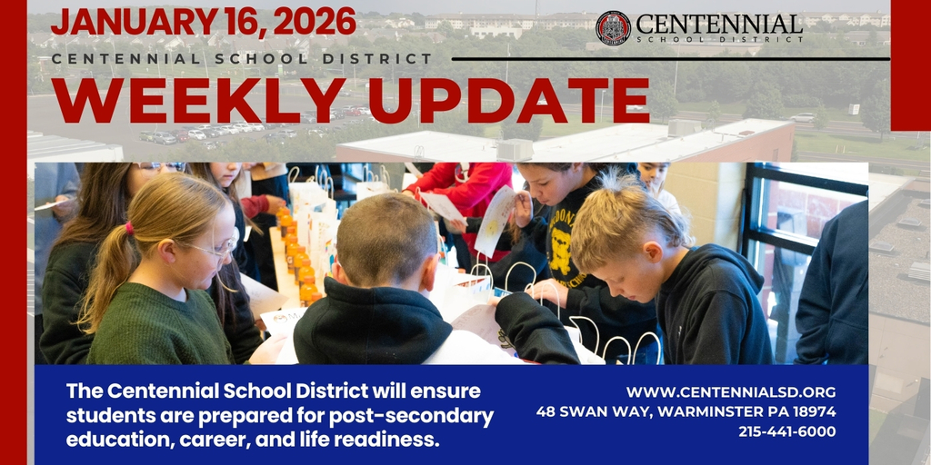 CSD Weekly Update - January 16, 2026