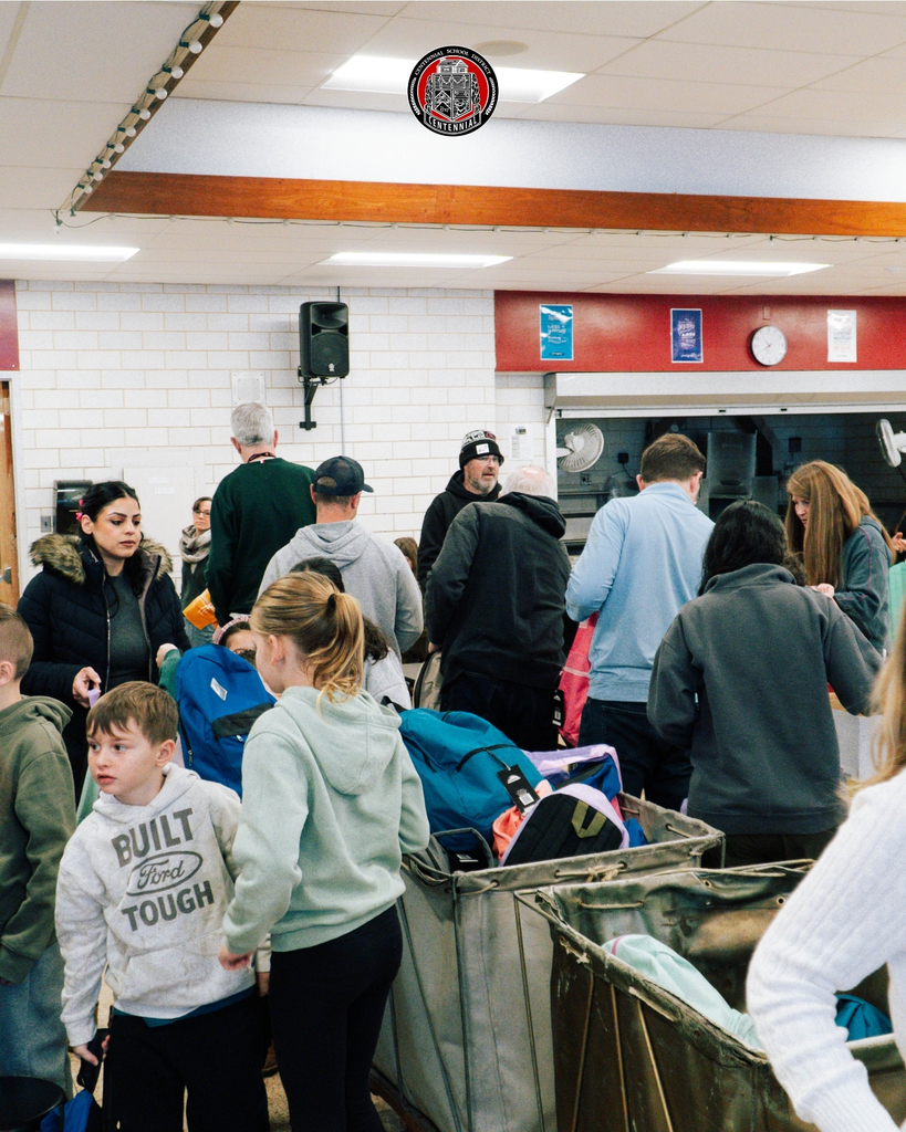 Photo of CSD community packing bookbags for those in need on the Day of Service 2026