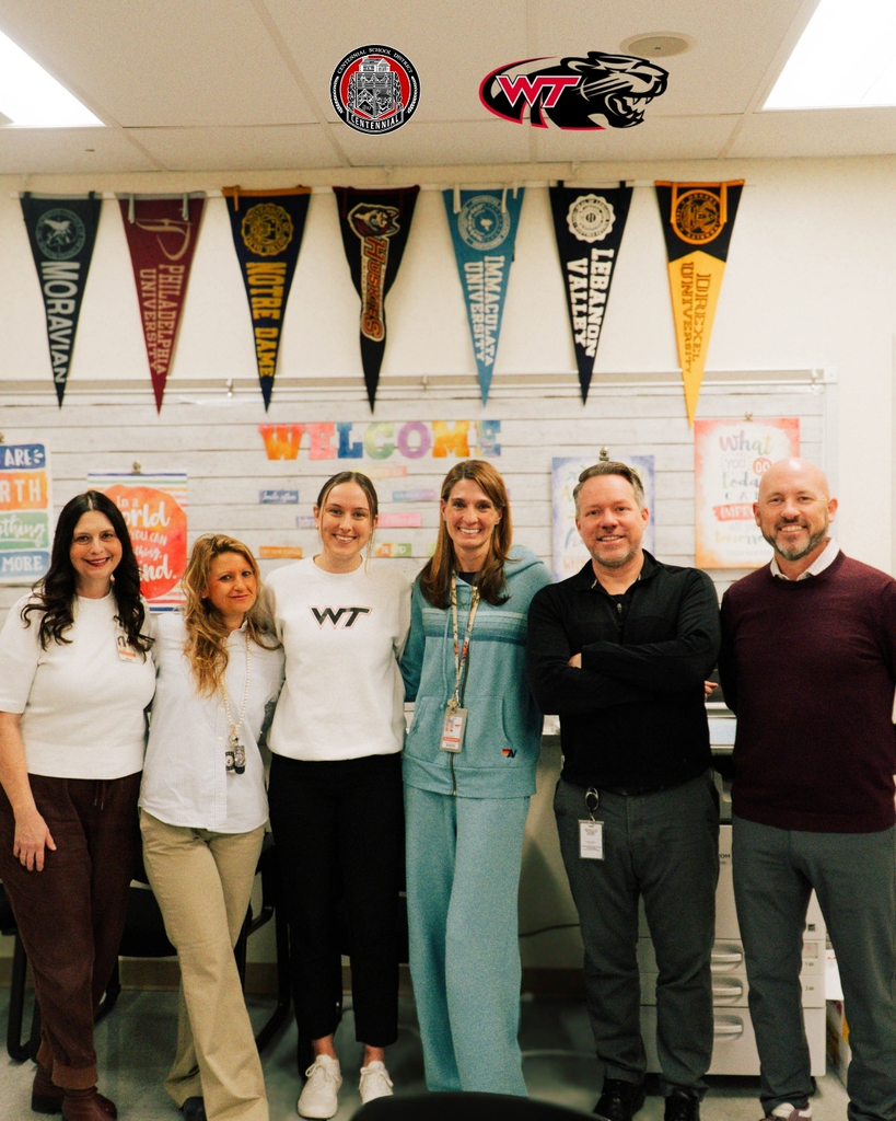Group photo of school counselors of William Tennent High School